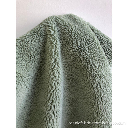 100% Polyester Icelandic Velvet Knitted Fabric